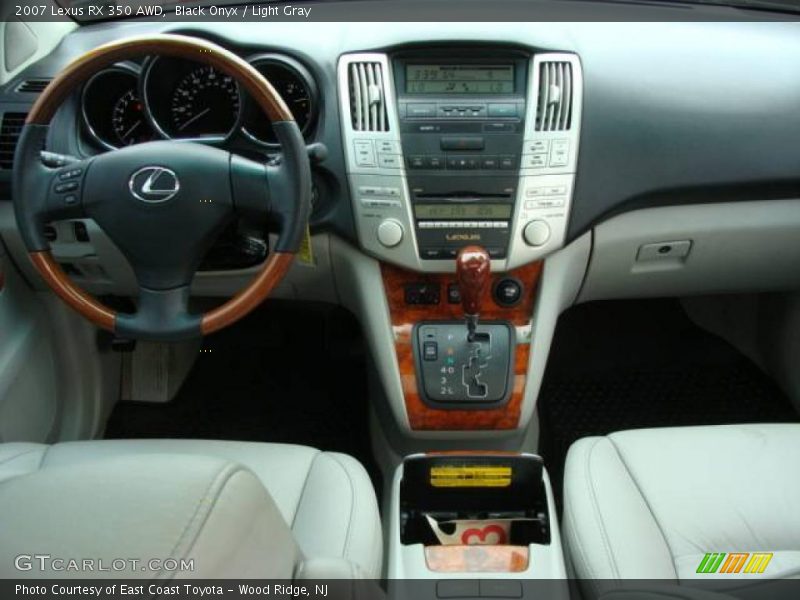 Black Onyx / Light Gray 2007 Lexus RX 350 AWD