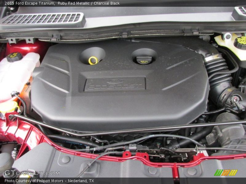  2015 Escape Titanium Engine - 2.0 Liter EcoBoost DI Turbocharged DOHC 16-Valve Ti-VCT 4 Cylinder