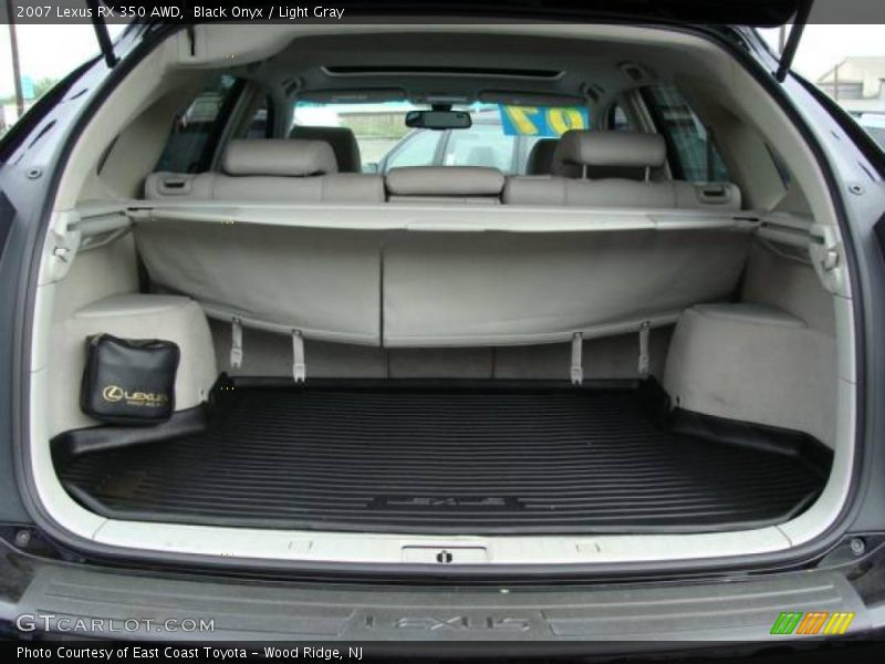 Black Onyx / Light Gray 2007 Lexus RX 350 AWD