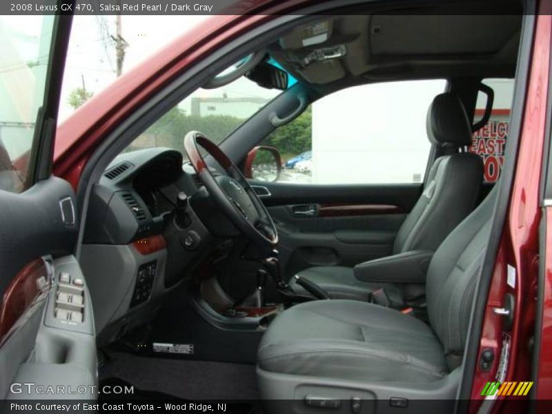 Salsa Red Pearl / Dark Gray 2008 Lexus GX 470