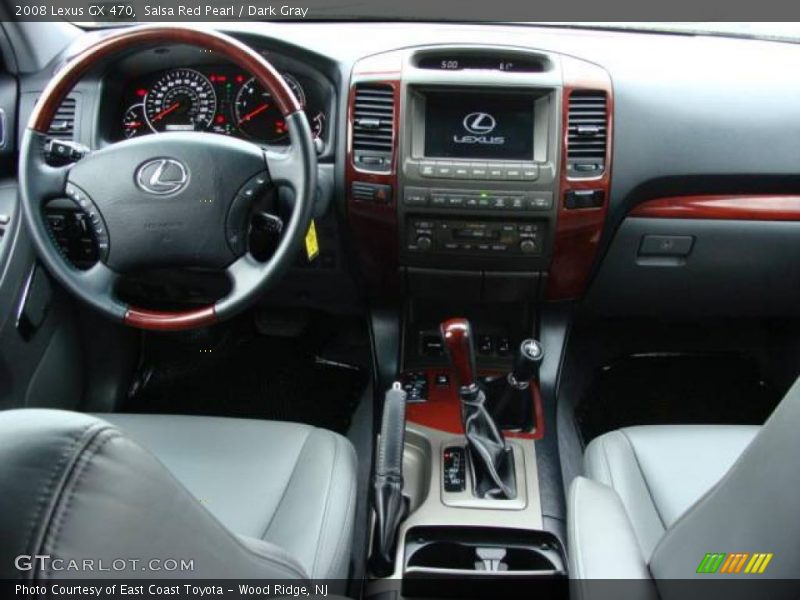 Salsa Red Pearl / Dark Gray 2008 Lexus GX 470