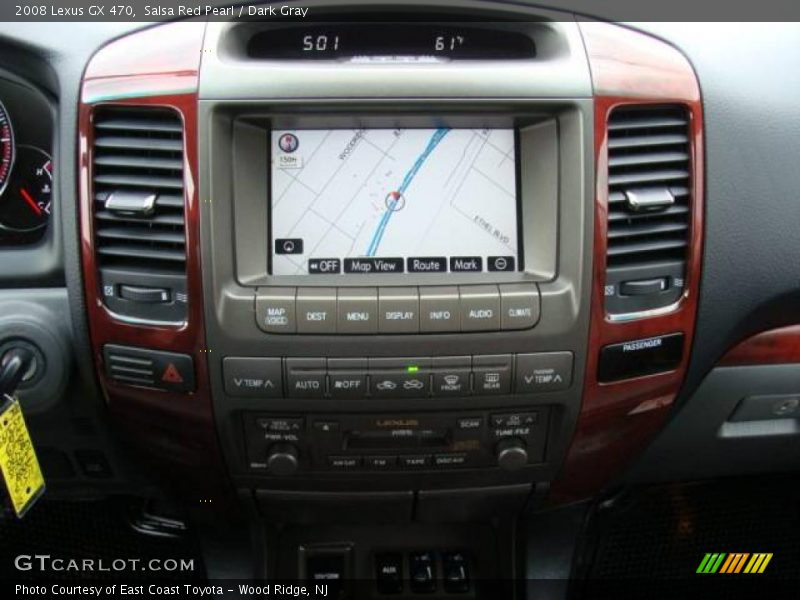 Salsa Red Pearl / Dark Gray 2008 Lexus GX 470
