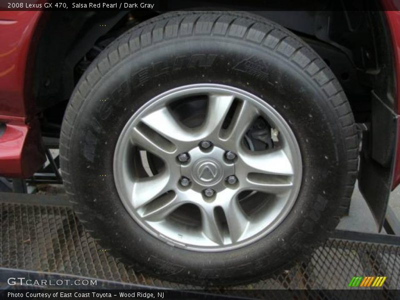 Salsa Red Pearl / Dark Gray 2008 Lexus GX 470