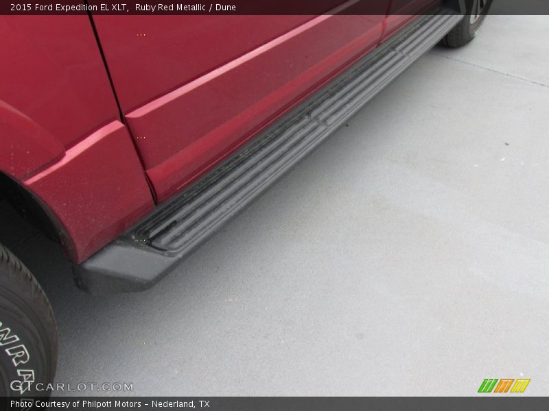 Ruby Red Metallic / Dune 2015 Ford Expedition EL XLT