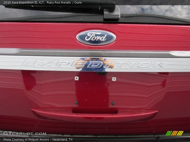 Ruby Red Metallic / Dune 2015 Ford Expedition EL XLT