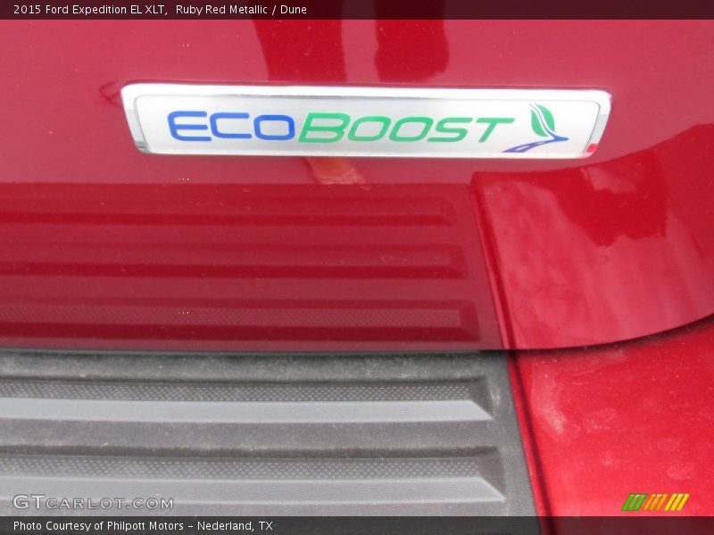 Ruby Red Metallic / Dune 2015 Ford Expedition EL XLT