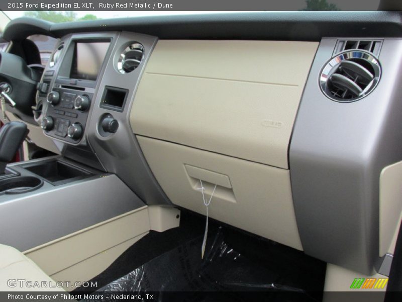 Ruby Red Metallic / Dune 2015 Ford Expedition EL XLT