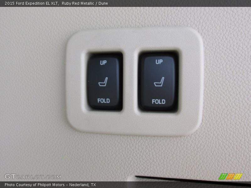Ruby Red Metallic / Dune 2015 Ford Expedition EL XLT