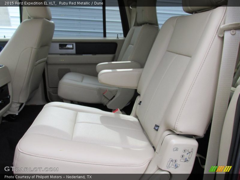 Rear Seat of 2015 Expedition EL XLT