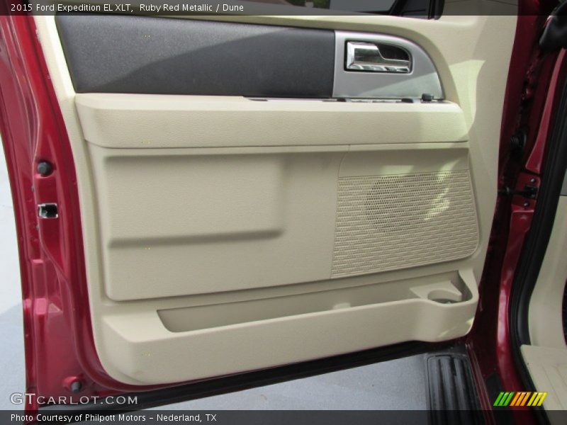 Ruby Red Metallic / Dune 2015 Ford Expedition EL XLT
