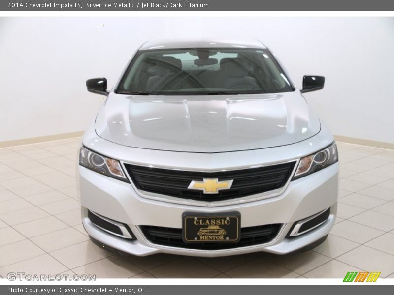 Silver Ice Metallic / Jet Black/Dark Titanium 2014 Chevrolet Impala LS