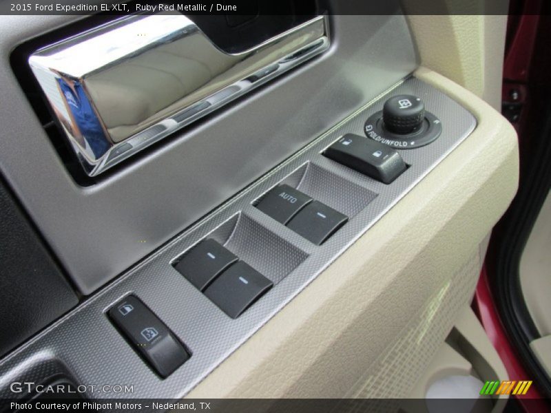 Ruby Red Metallic / Dune 2015 Ford Expedition EL XLT
