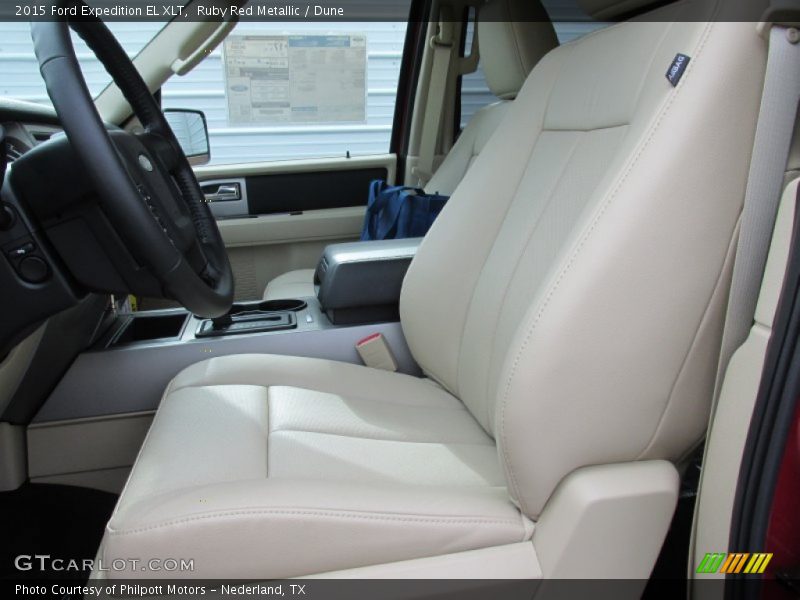 Ruby Red Metallic / Dune 2015 Ford Expedition EL XLT