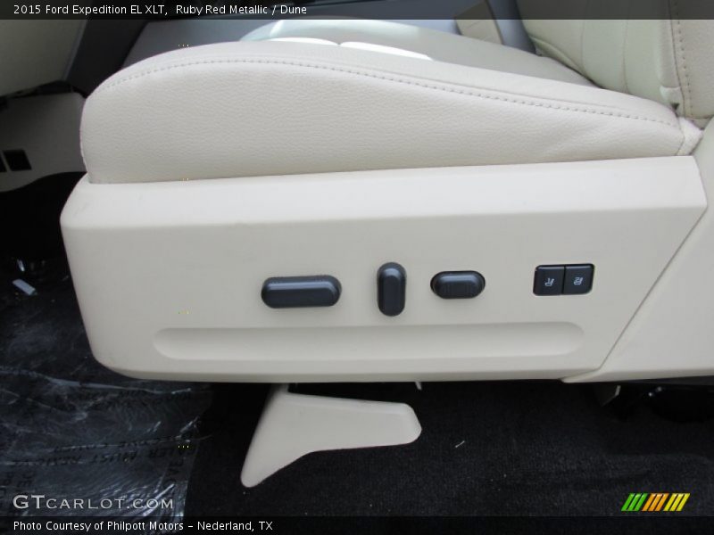 Ruby Red Metallic / Dune 2015 Ford Expedition EL XLT