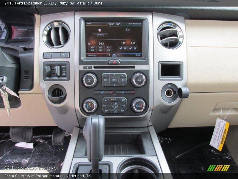 Ruby Red Metallic / Dune 2015 Ford Expedition EL XLT