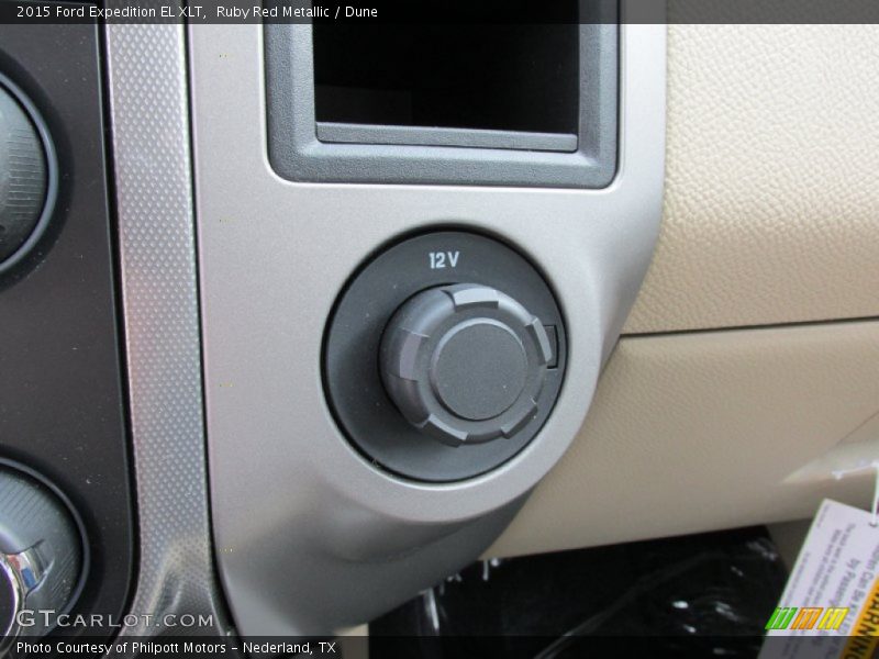 Ruby Red Metallic / Dune 2015 Ford Expedition EL XLT