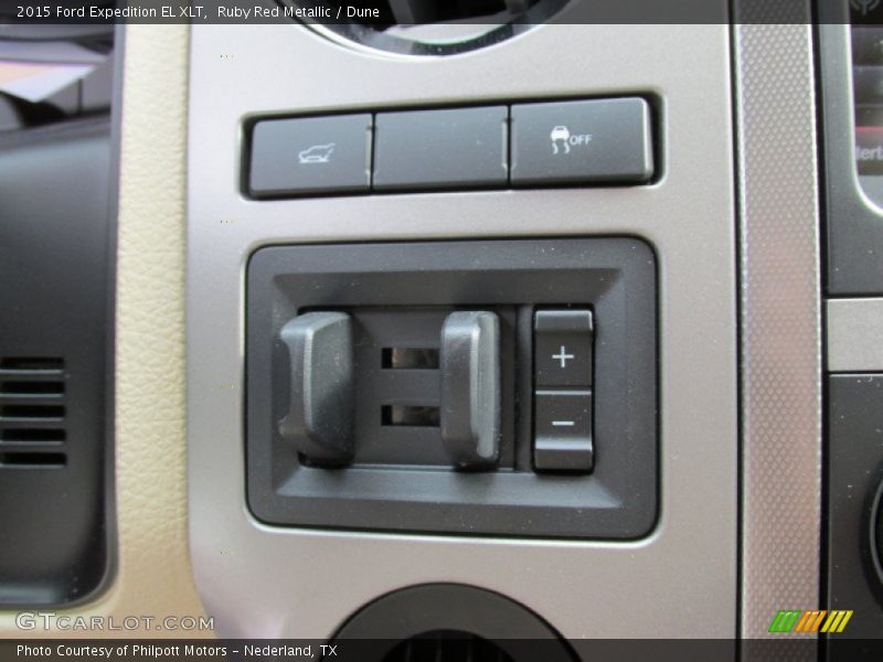 Ruby Red Metallic / Dune 2015 Ford Expedition EL XLT
