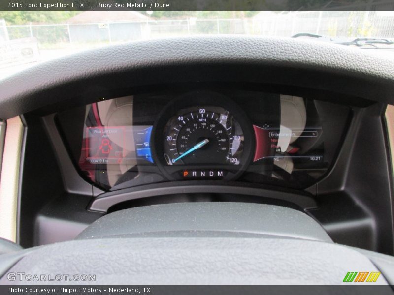 Ruby Red Metallic / Dune 2015 Ford Expedition EL XLT