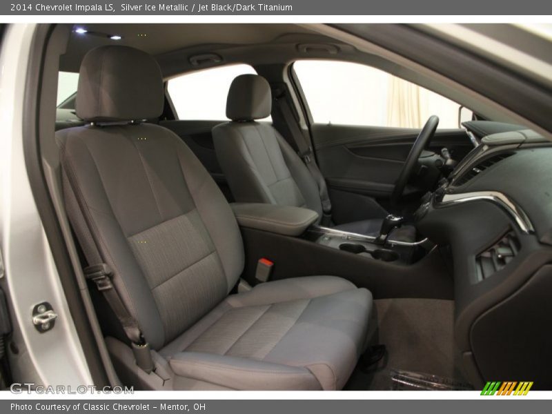 Silver Ice Metallic / Jet Black/Dark Titanium 2014 Chevrolet Impala LS
