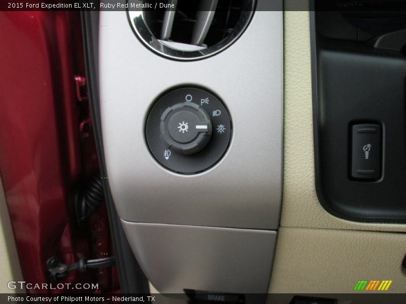 Ruby Red Metallic / Dune 2015 Ford Expedition EL XLT