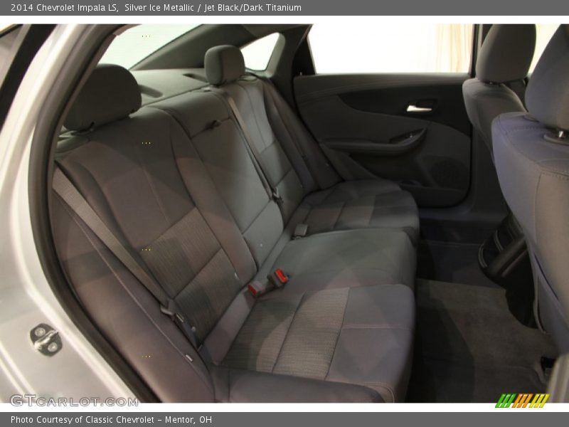 Silver Ice Metallic / Jet Black/Dark Titanium 2014 Chevrolet Impala LS