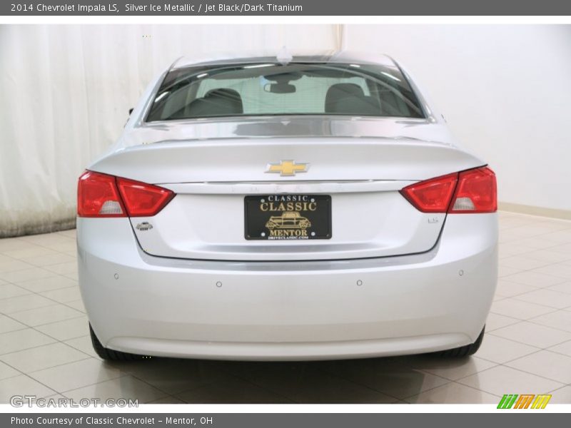 Silver Ice Metallic / Jet Black/Dark Titanium 2014 Chevrolet Impala LS