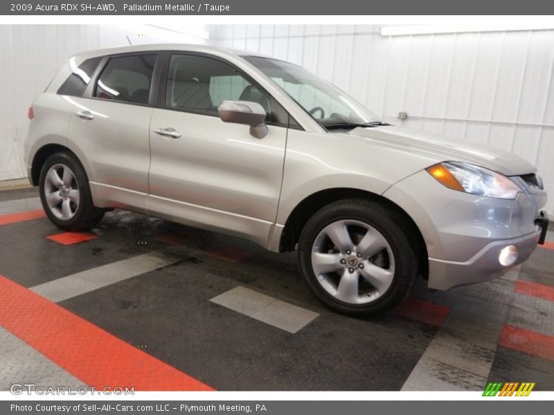 Palladium Metallic / Taupe 2009 Acura RDX SH-AWD