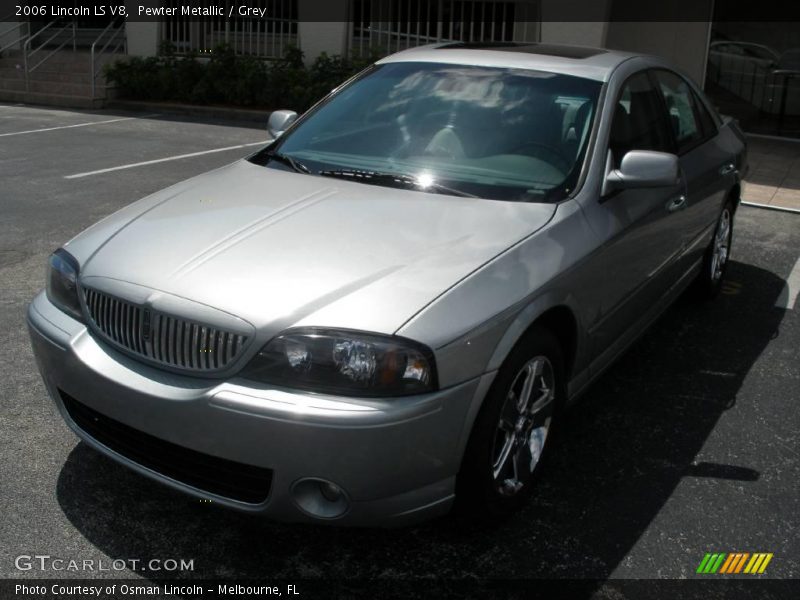 Pewter Metallic / Grey 2006 Lincoln LS V8