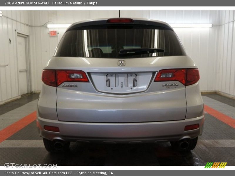 Palladium Metallic / Taupe 2009 Acura RDX SH-AWD