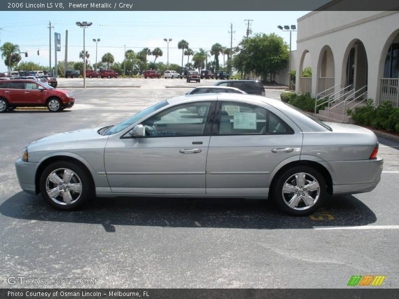 Pewter Metallic / Grey 2006 Lincoln LS V8