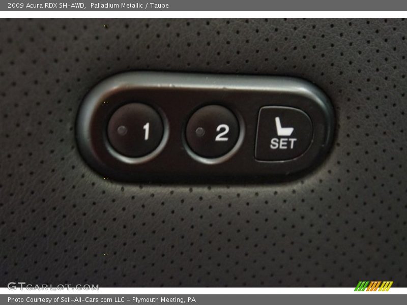 Palladium Metallic / Taupe 2009 Acura RDX SH-AWD