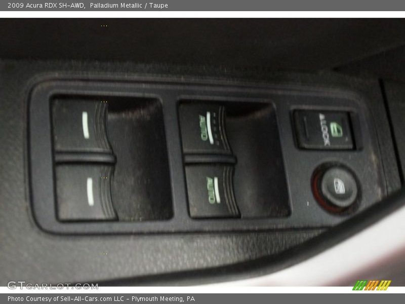 Palladium Metallic / Taupe 2009 Acura RDX SH-AWD