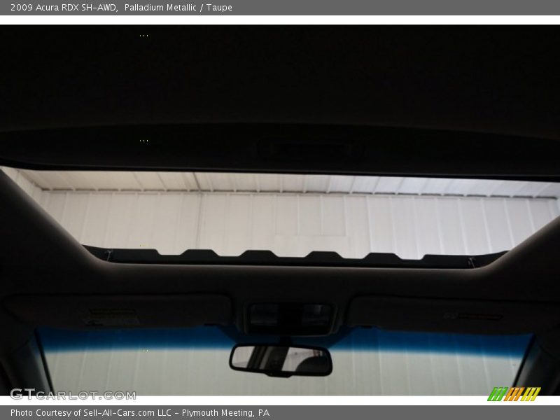 Palladium Metallic / Taupe 2009 Acura RDX SH-AWD