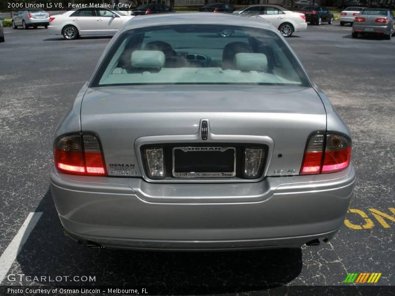 Pewter Metallic / Grey 2006 Lincoln LS V8