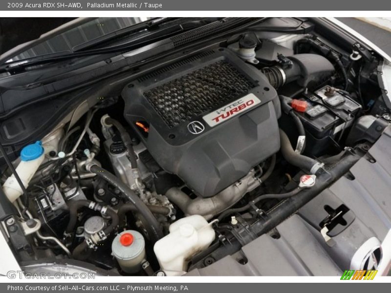 Palladium Metallic / Taupe 2009 Acura RDX SH-AWD