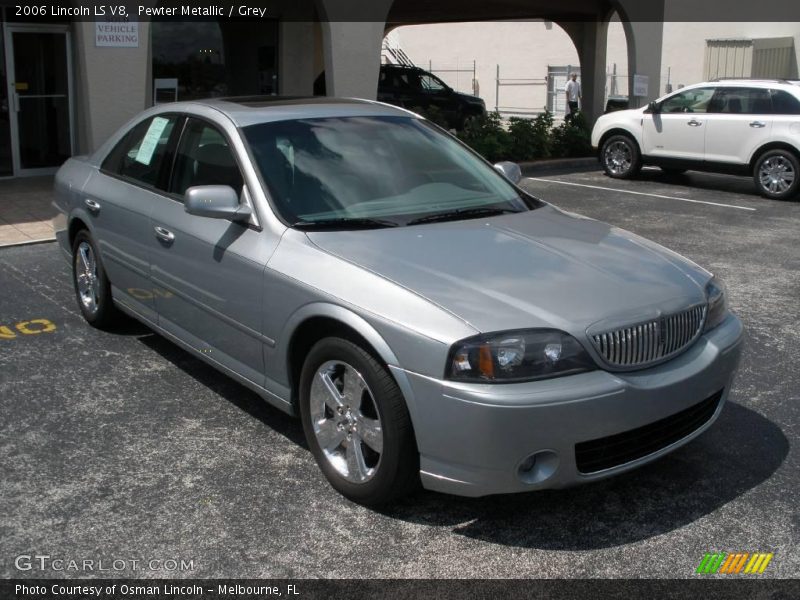 Pewter Metallic / Grey 2006 Lincoln LS V8