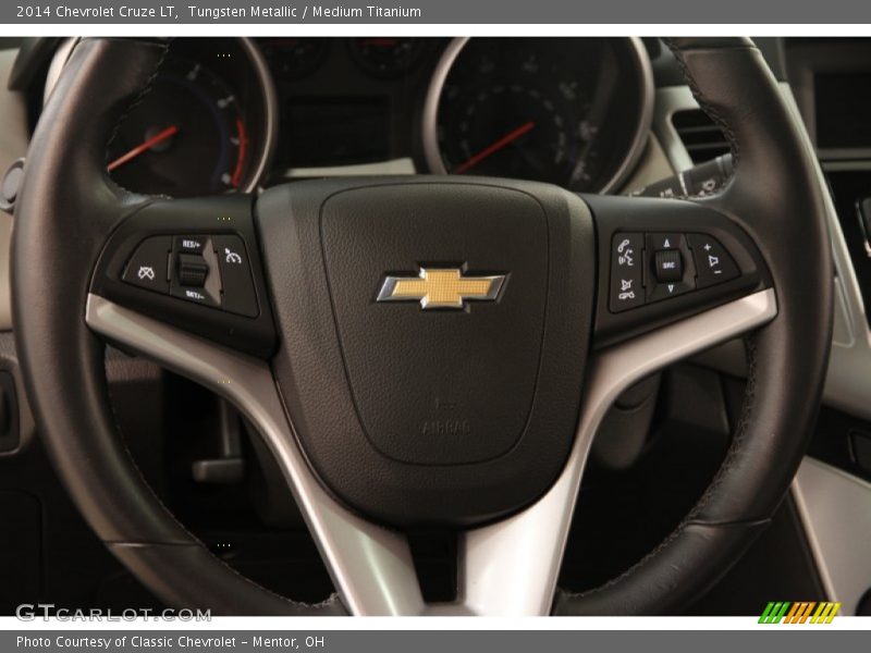 Tungsten Metallic / Medium Titanium 2014 Chevrolet Cruze LT
