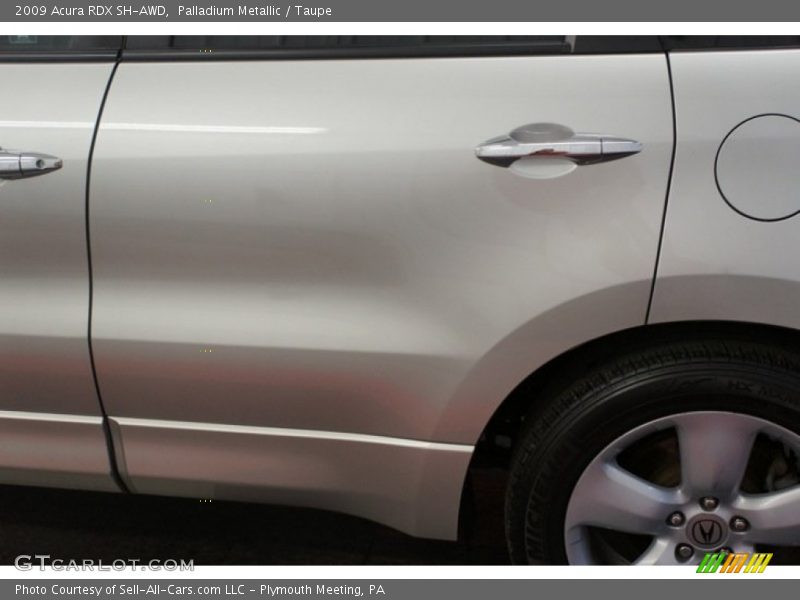 Palladium Metallic / Taupe 2009 Acura RDX SH-AWD