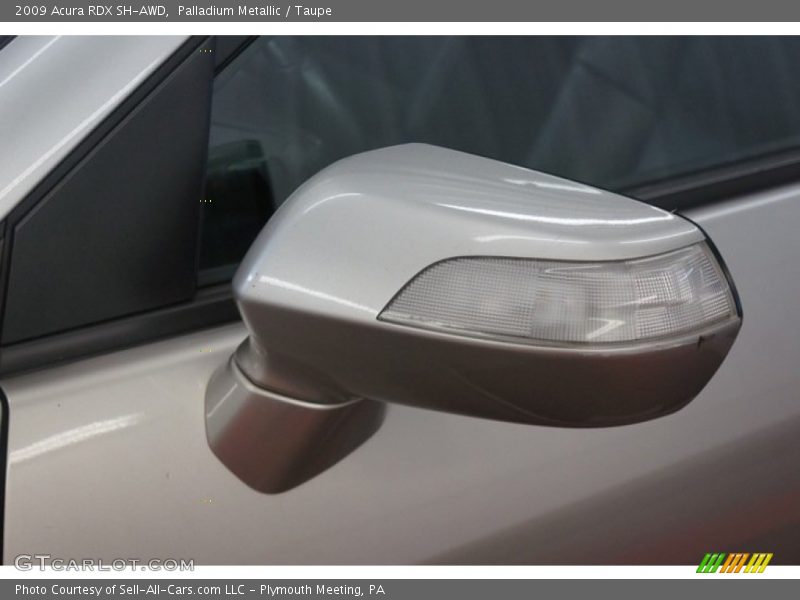 Palladium Metallic / Taupe 2009 Acura RDX SH-AWD
