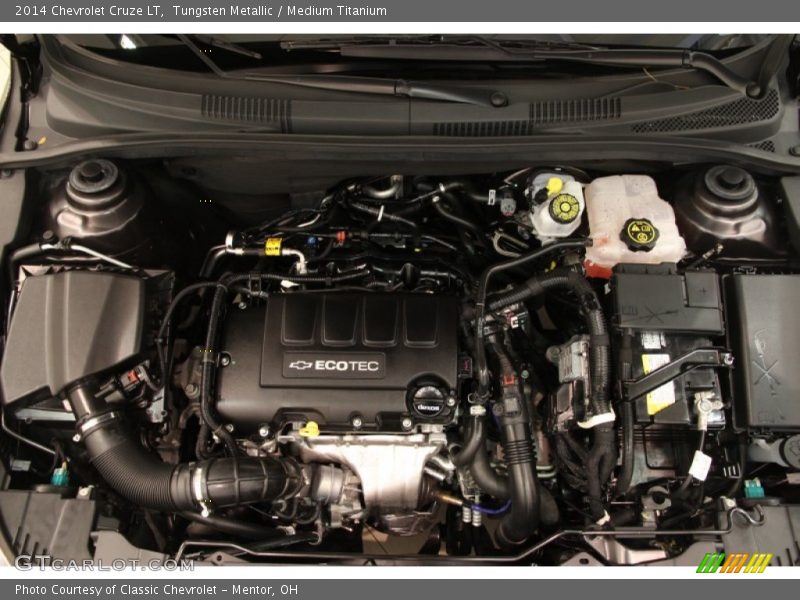 Tungsten Metallic / Medium Titanium 2014 Chevrolet Cruze LT