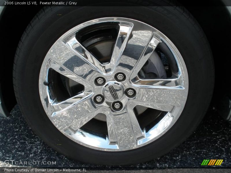 Pewter Metallic / Grey 2006 Lincoln LS V8