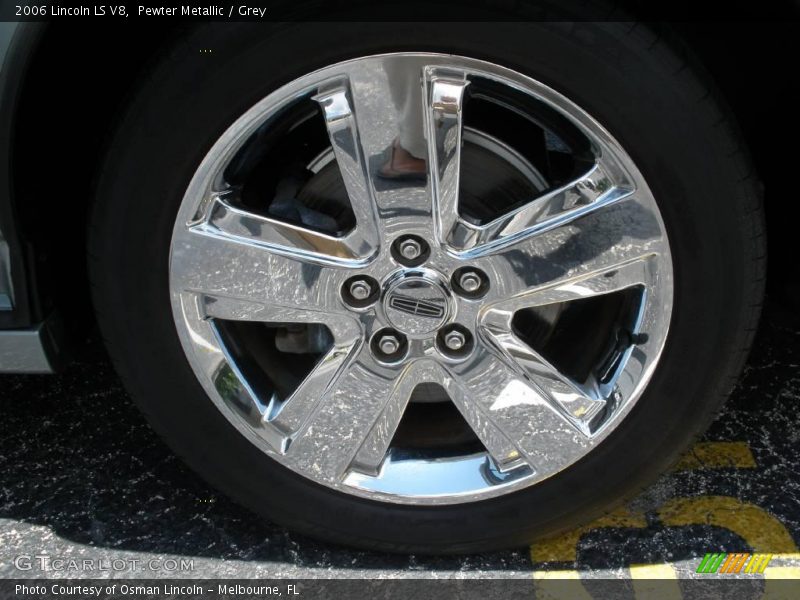 Pewter Metallic / Grey 2006 Lincoln LS V8