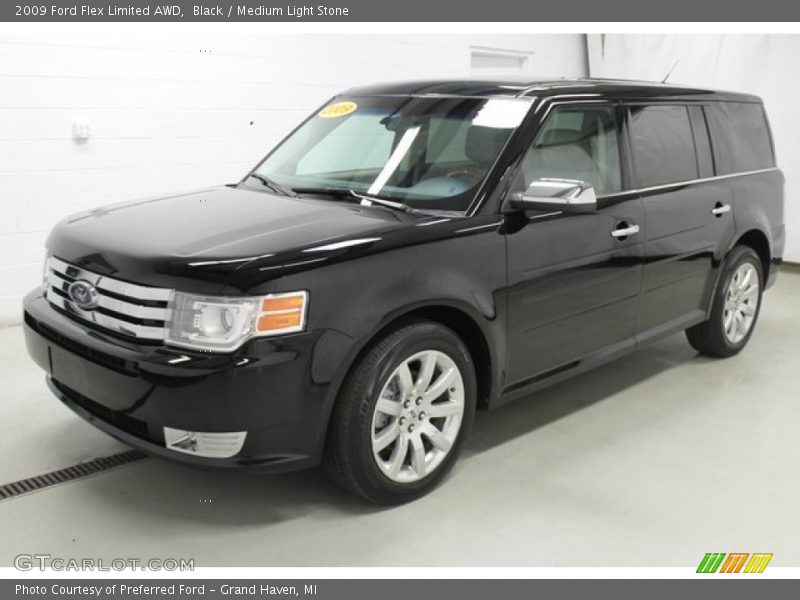 Front 3/4 View of 2009 Flex Limited AWD