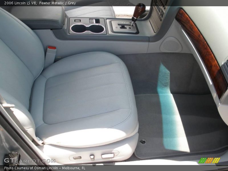 Pewter Metallic / Grey 2006 Lincoln LS V8