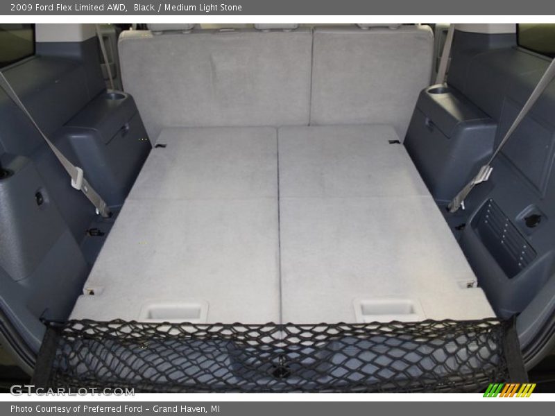 Black / Medium Light Stone 2009 Ford Flex Limited AWD