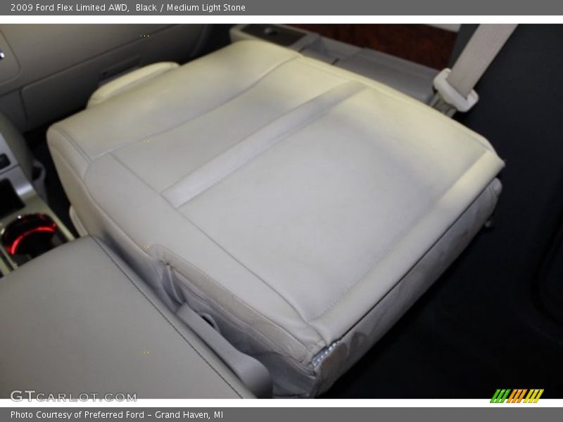 Black / Medium Light Stone 2009 Ford Flex Limited AWD