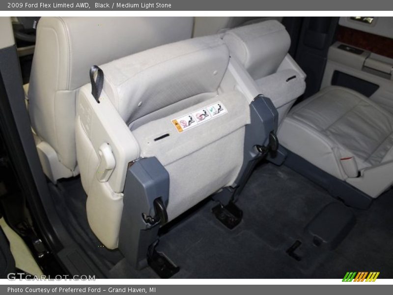 Black / Medium Light Stone 2009 Ford Flex Limited AWD