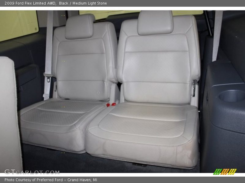 Black / Medium Light Stone 2009 Ford Flex Limited AWD