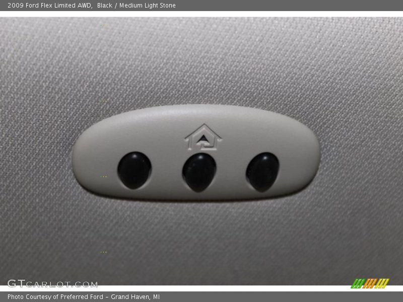 Black / Medium Light Stone 2009 Ford Flex Limited AWD