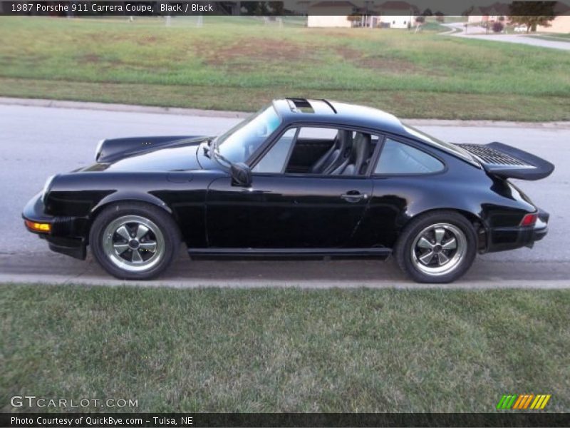 1987 911 Carrera Coupe Black